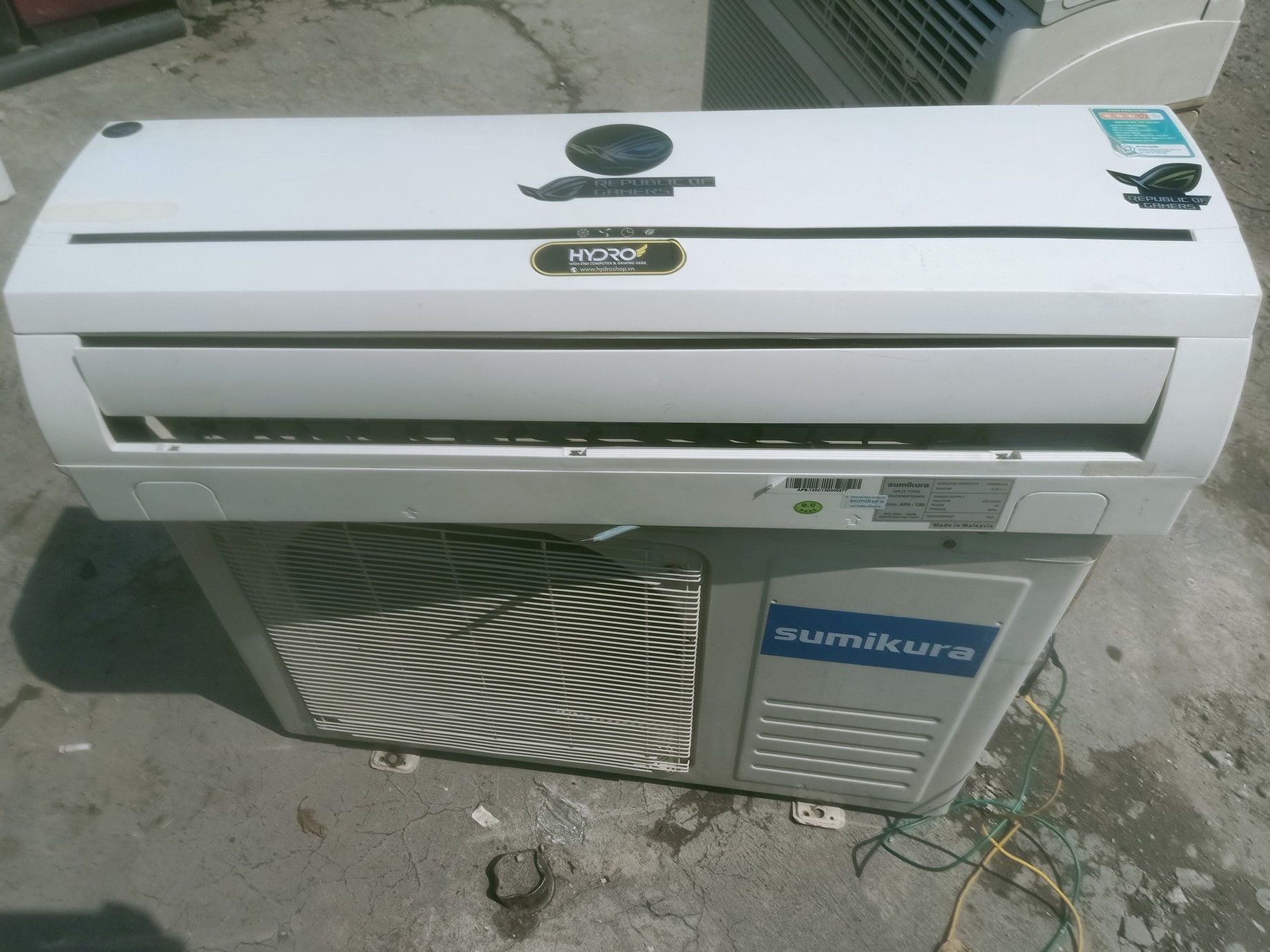 Điều hòa cũ 12000btu Sumikura 1 chiều aps - 120 Điều hòa cũ 12000btu Sumikura 1 chiều aps - 120